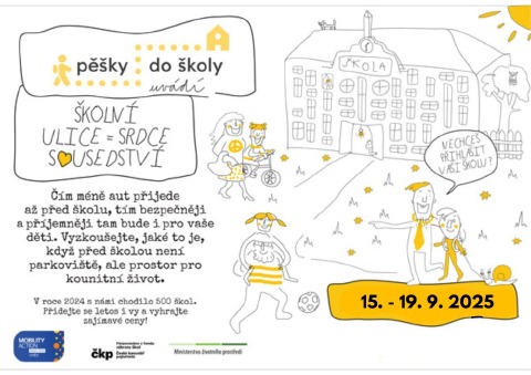 Týdenní kampaň Pěšky do školy