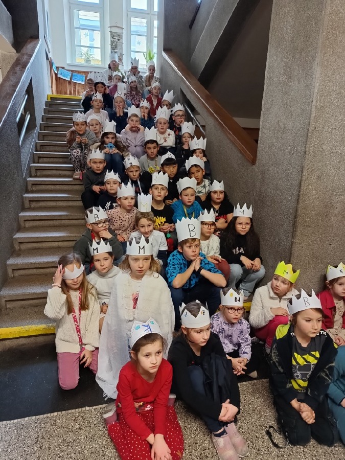 Průvod Tří králů ve školní družině