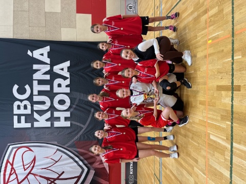 Přebor mladších dívek ve florbale – zlatý úspěch!