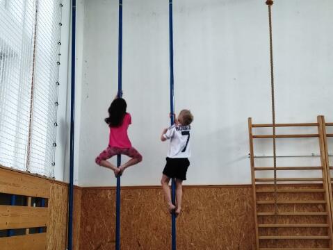 Školní kolo ve šplhu - 1. stupeň