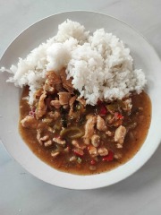 Krůtí čína, rýže