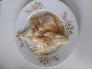 Bramborové taštičky s povidly