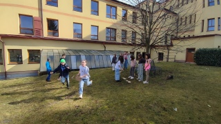 Jarní učení venku