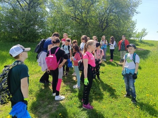 Výprava do přírody za odpadky